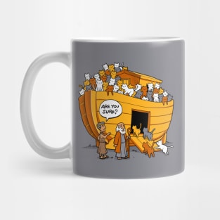 Noah's Ark Cat Mug